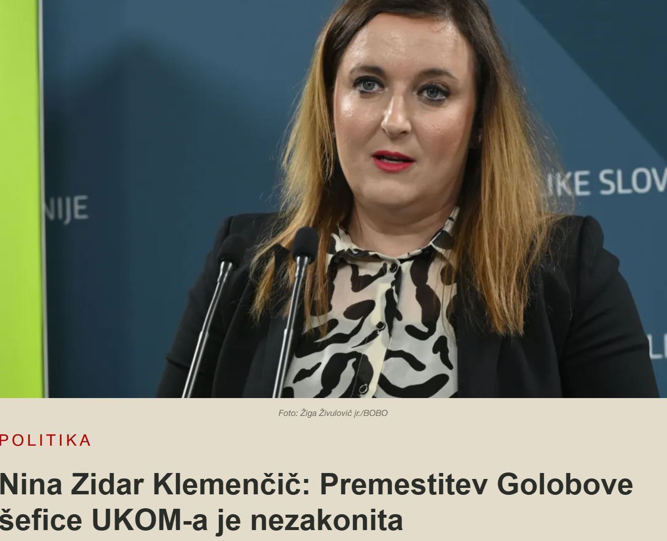 Poročanje o zaposlitvi Cirmanove...