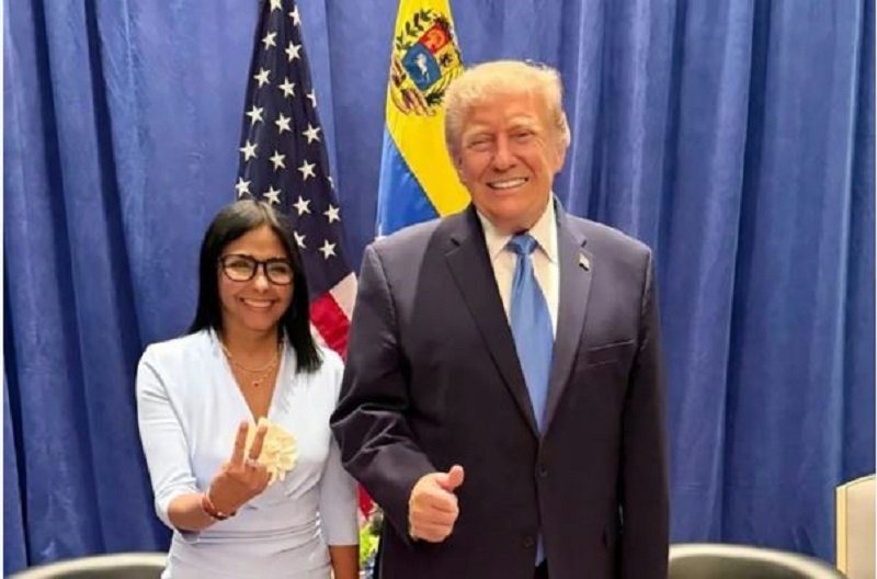 Delcy in Trump