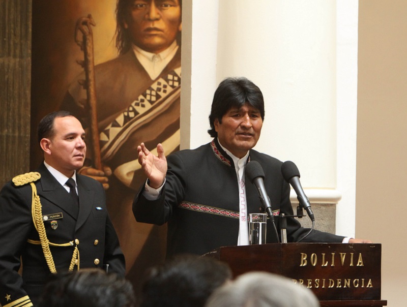 Bolivijski predsednik Evo Morales