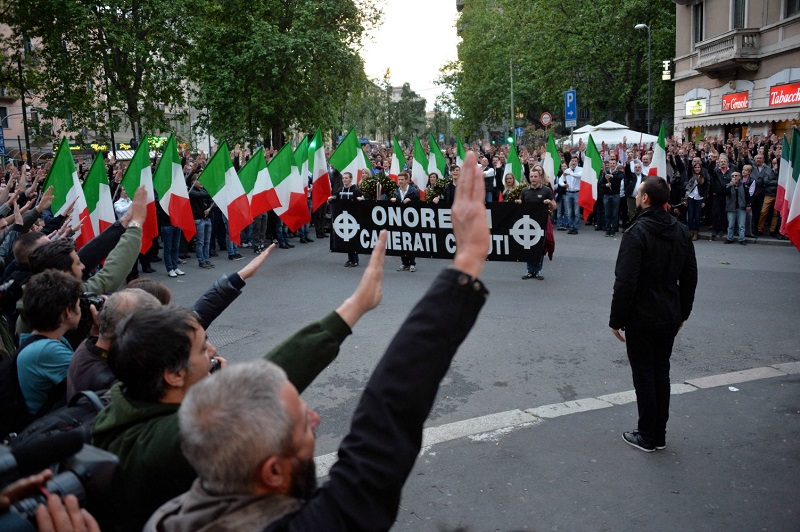 Italijansko skrajno desničarsko gibanje CasaPound