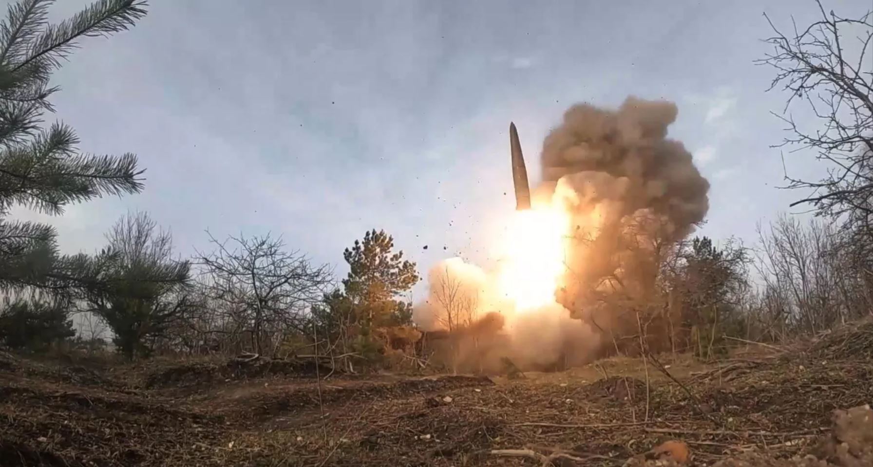 Ruski iskander na poti v Ukrajino Vir: Telegram Ruski iskander na poti v Ukrajino
