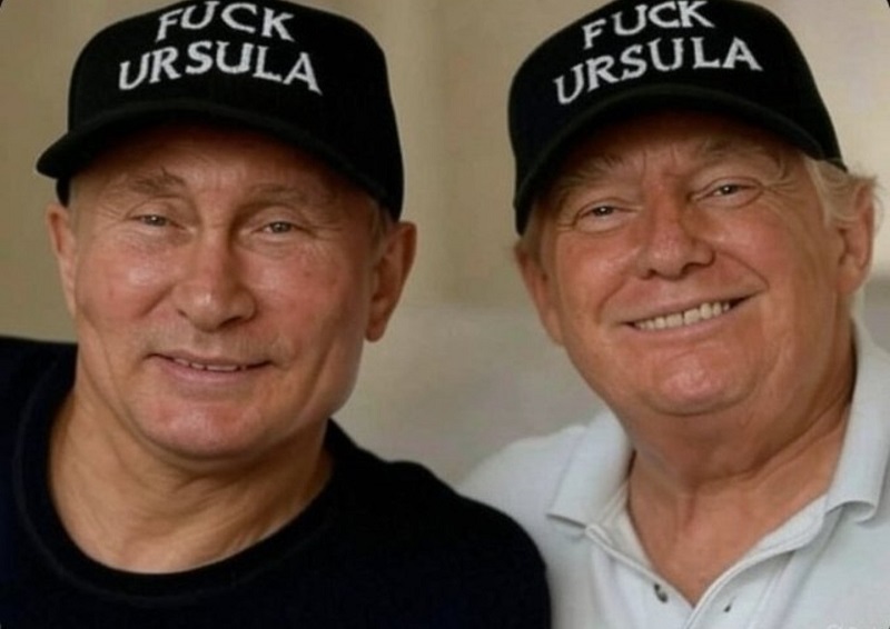 Jebe* Ursulo: Naredila bosta ZDA in Rusijo znova veliko...Vir:X