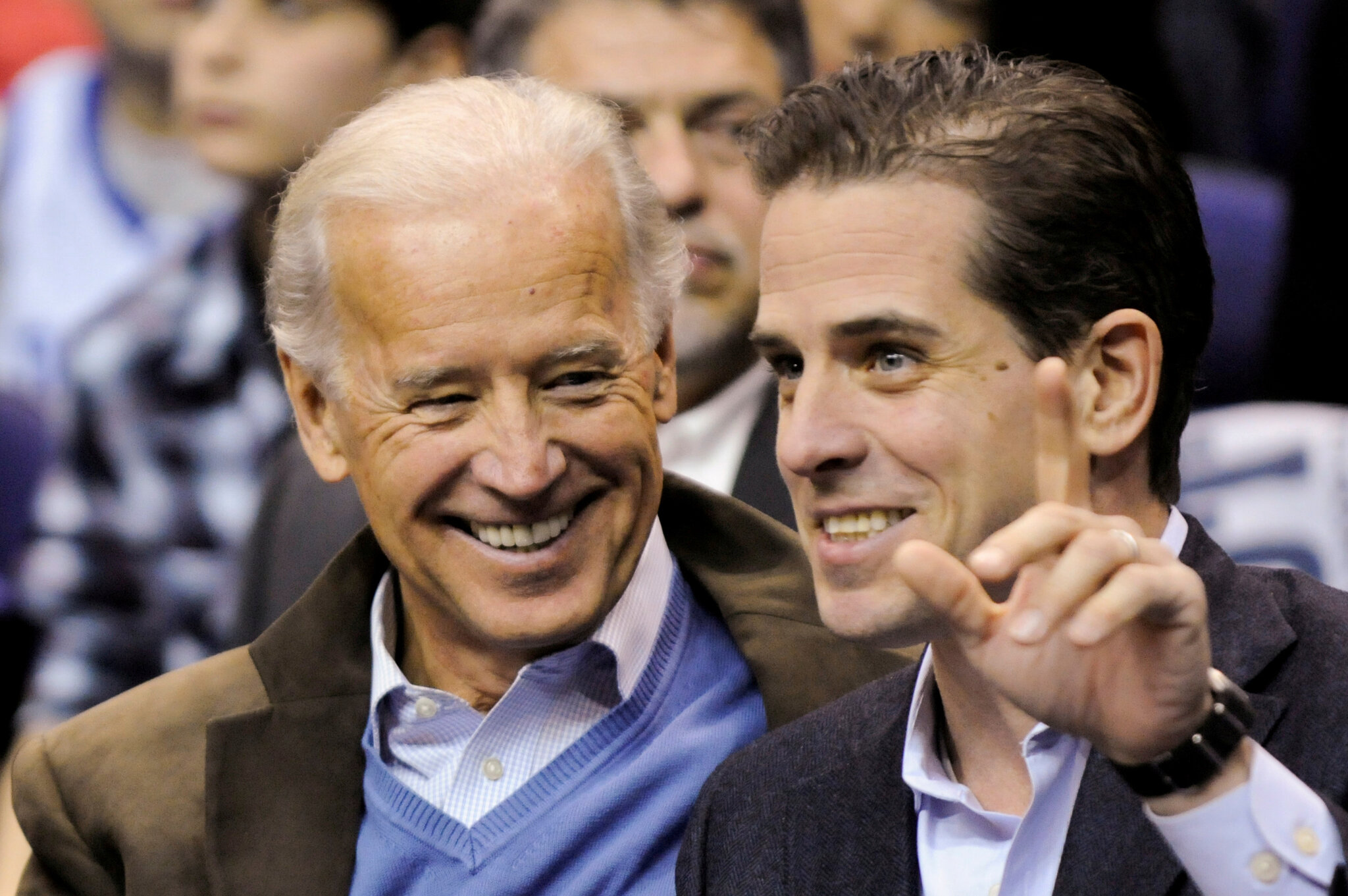 Joe in Hunter Biden Vir: Telegram