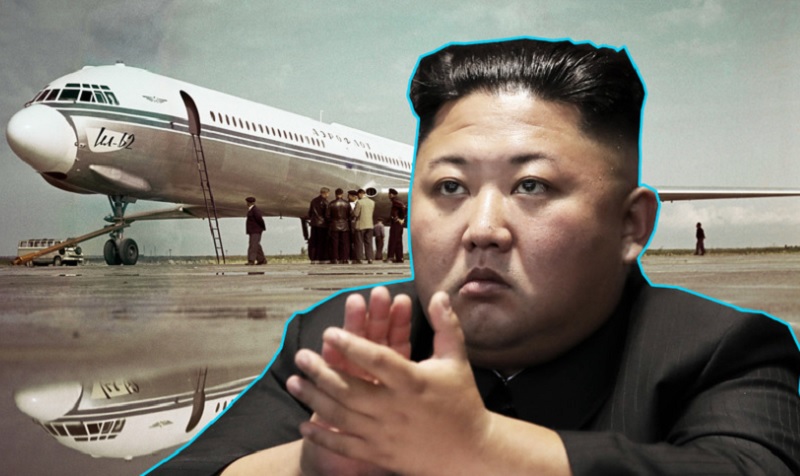 Kim Jong - un in predsedniško letalo Ščerbakov/Sputnik