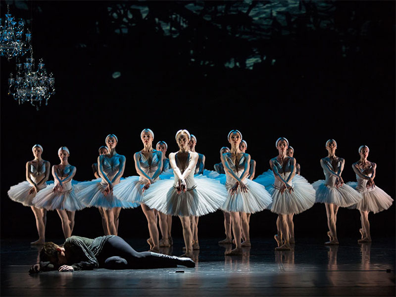 VIR: SNG Opera in balet Ljubljana Predstava Labodje jezero