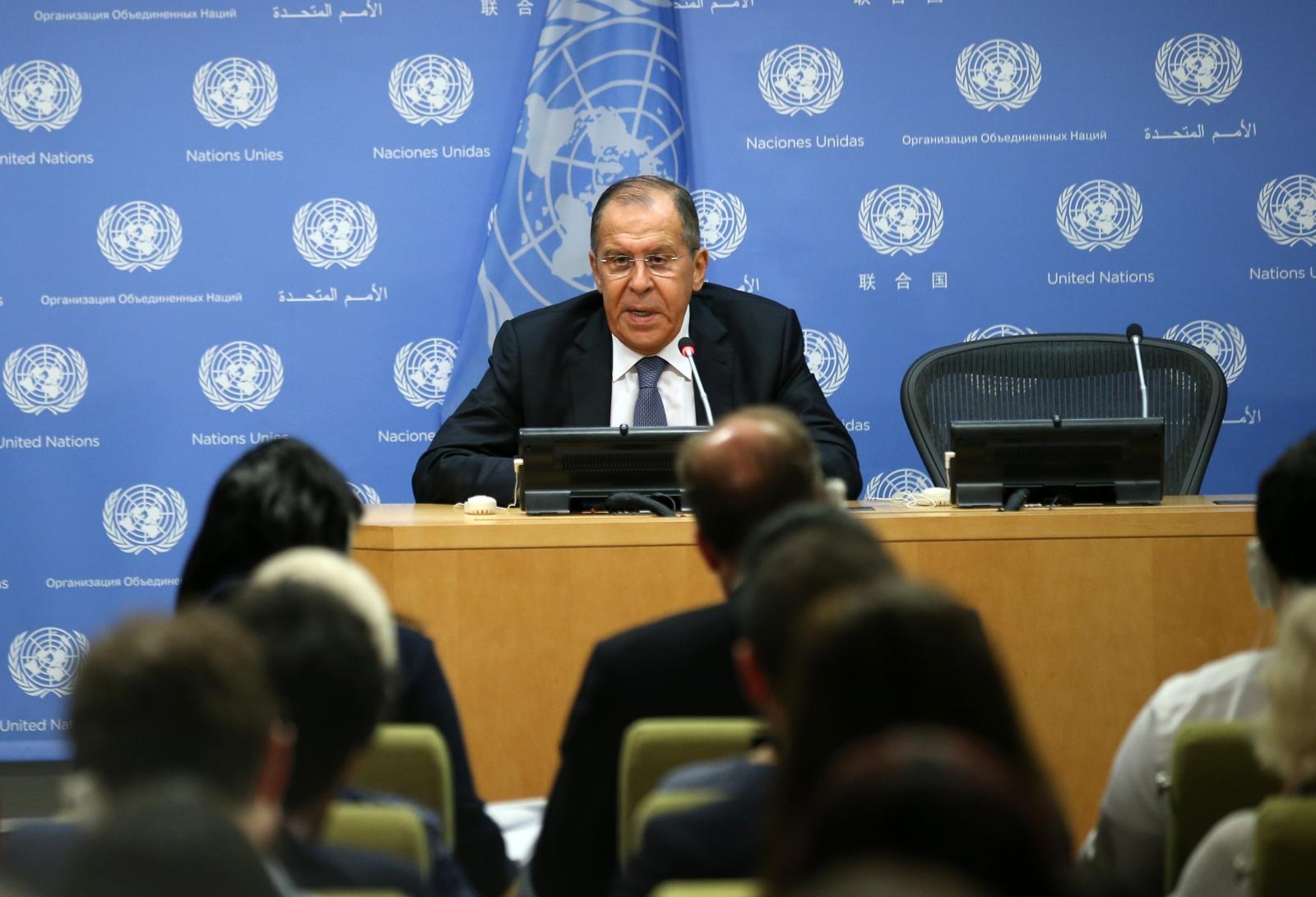 Sergej Lavrov, OZN Vir:Pixell