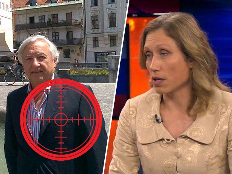 Žrtev in eksekutor: Uroš Lipušček in Katja Geršak