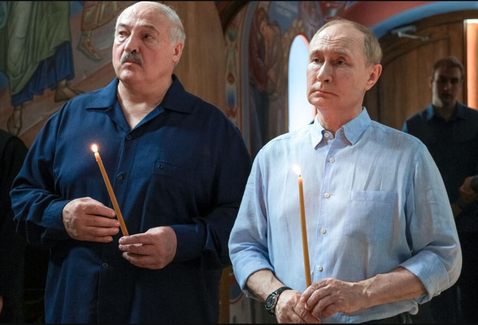 Putin in Lukašenko Vir: Telegram