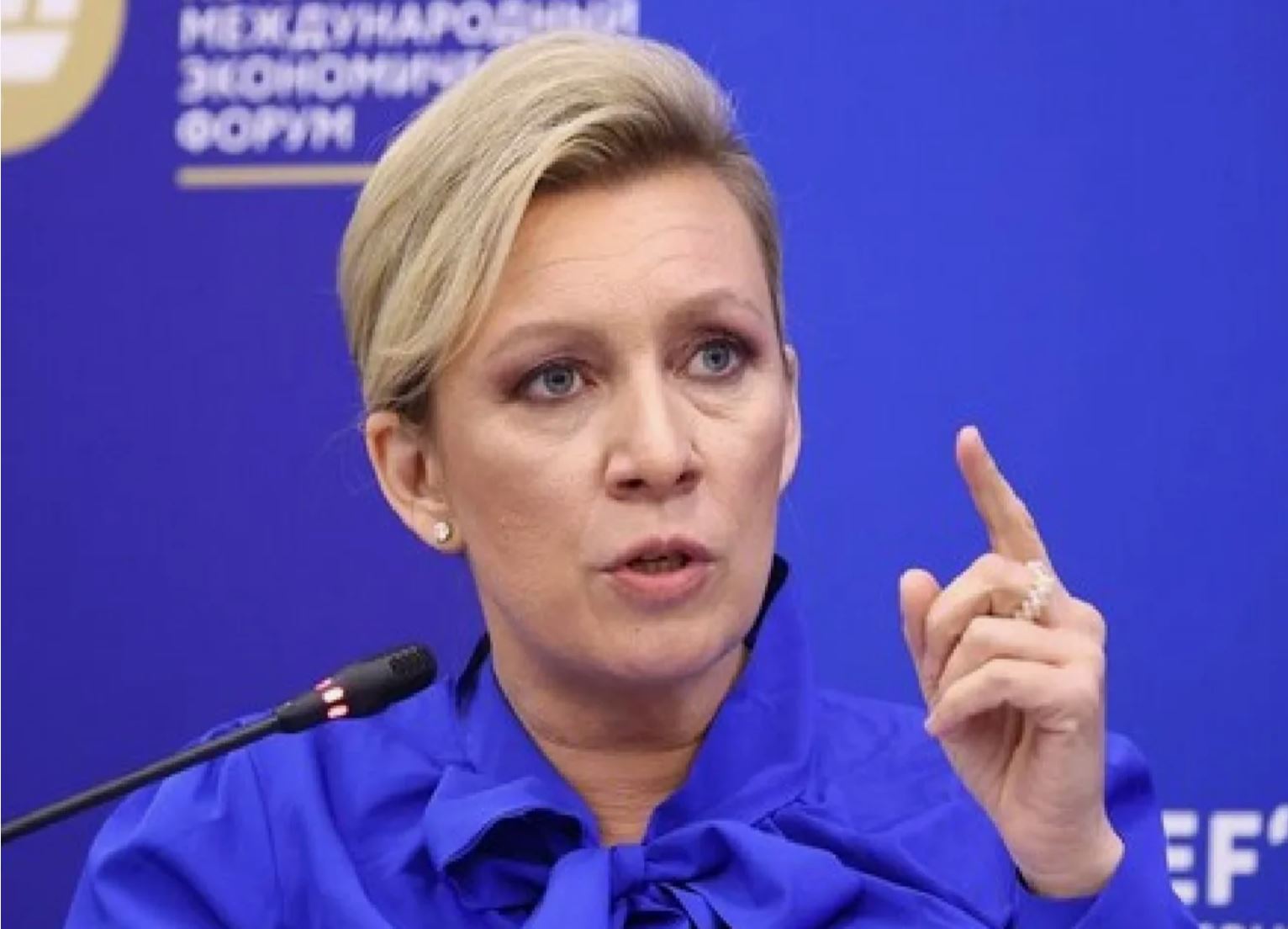 Marija Zaharova  Vir: MZZ Rusije, Telegram