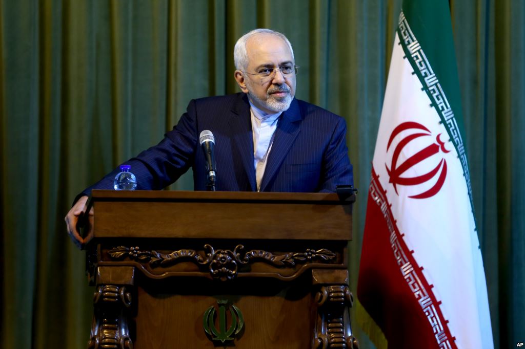 Iranski  zunanji minister Mohamed Džavad Zarif