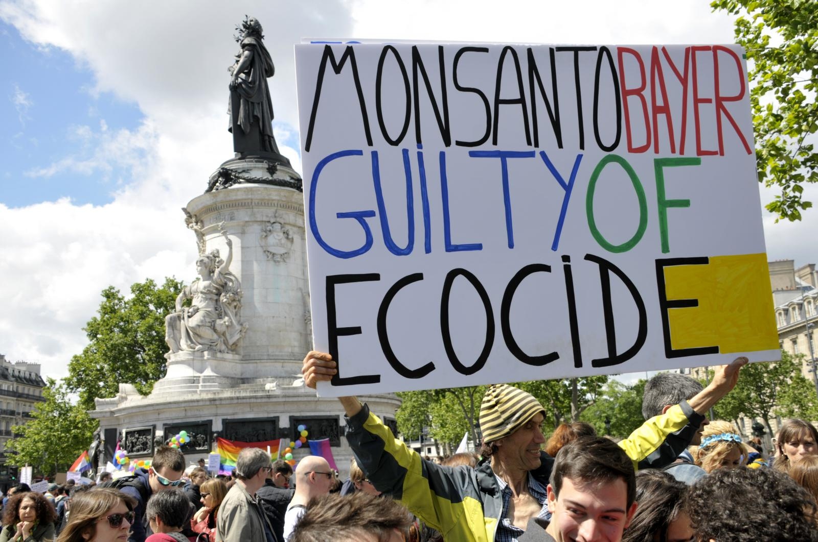 Monsanto - demonstracije Pariz Vir:Pixell