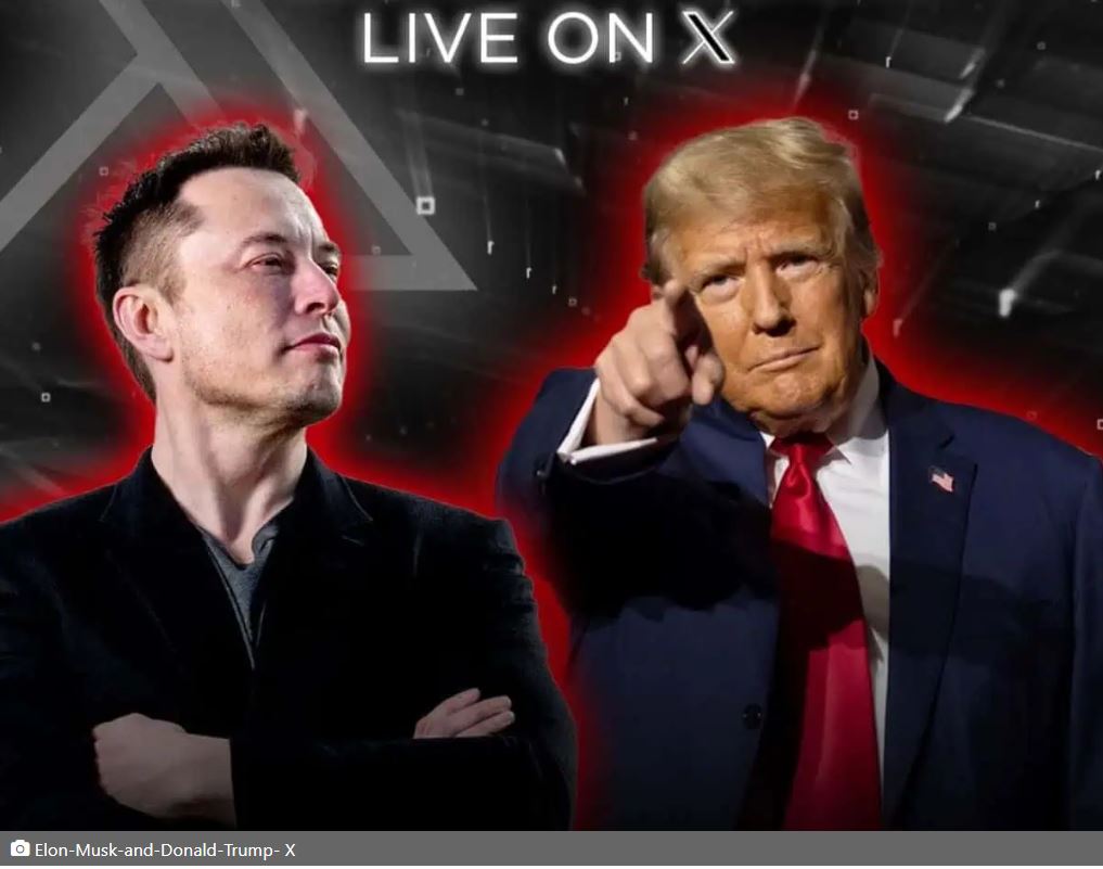 Musk in Trump  Vir:X