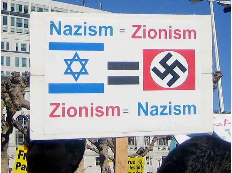 Nacizem je cionizem, cionizem je nacizem!