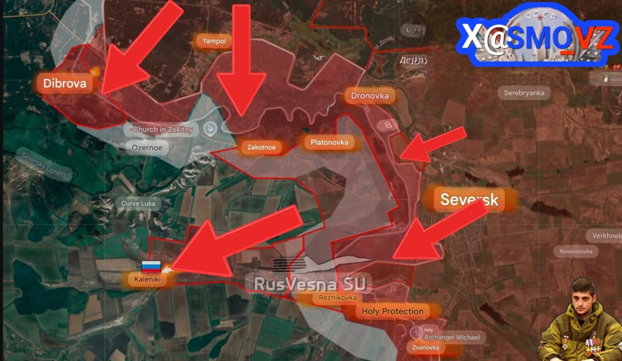 Napredovanje ruske vojske 18.maja 2026