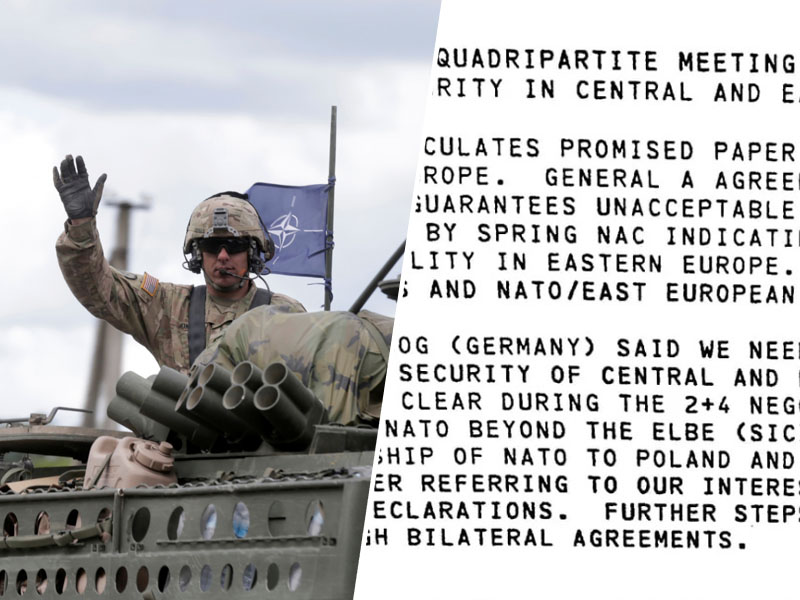 Nato se ne bo širil preko Odre - so se zlagali v NATO