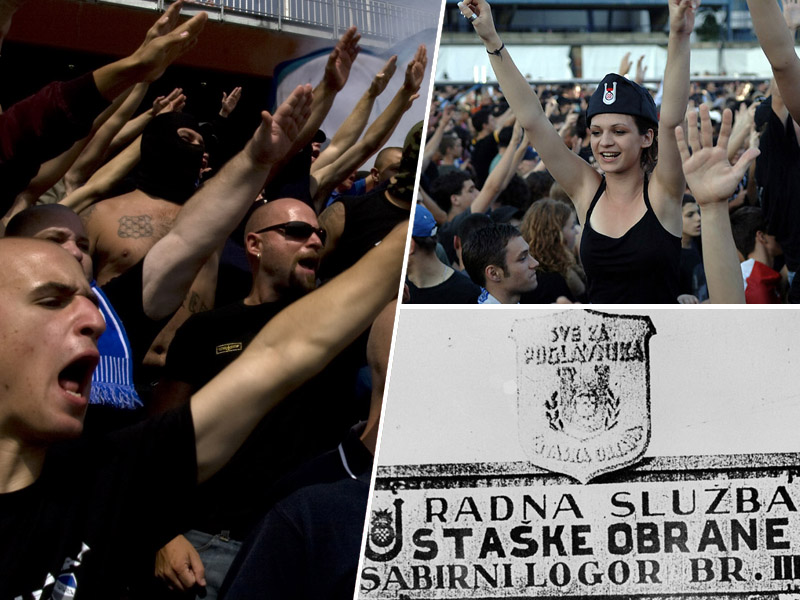 Odkrita toleranca do ustaštva