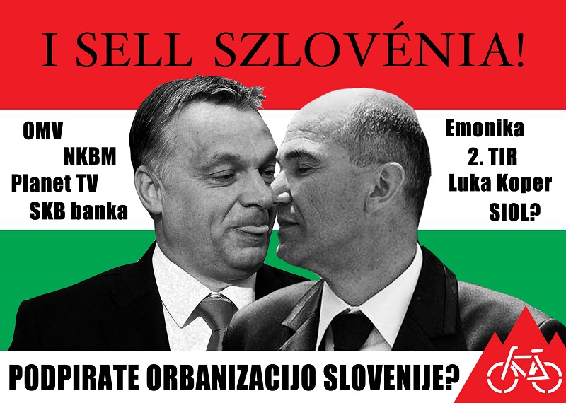 Tesna zaveznika, Orban in Janša
