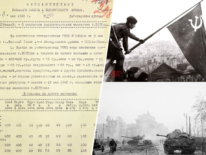Osvoboditev Berlina in hrana za Berlinčane