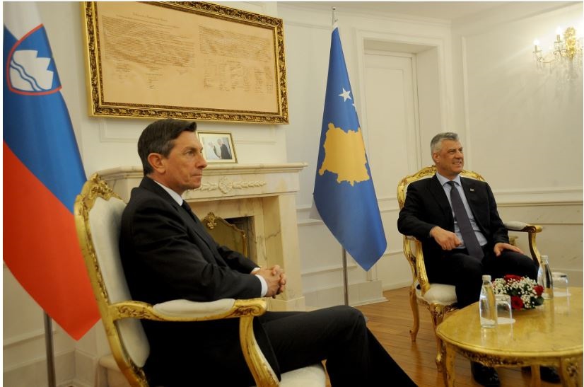 Pahor in Thaqi, prvi na svobodi, slednji pa od leta 2020 priprt in obtožen vojnih zločinov v Haagu