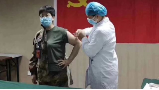 Poskusni vbrizg cepiva na Kitajskem
