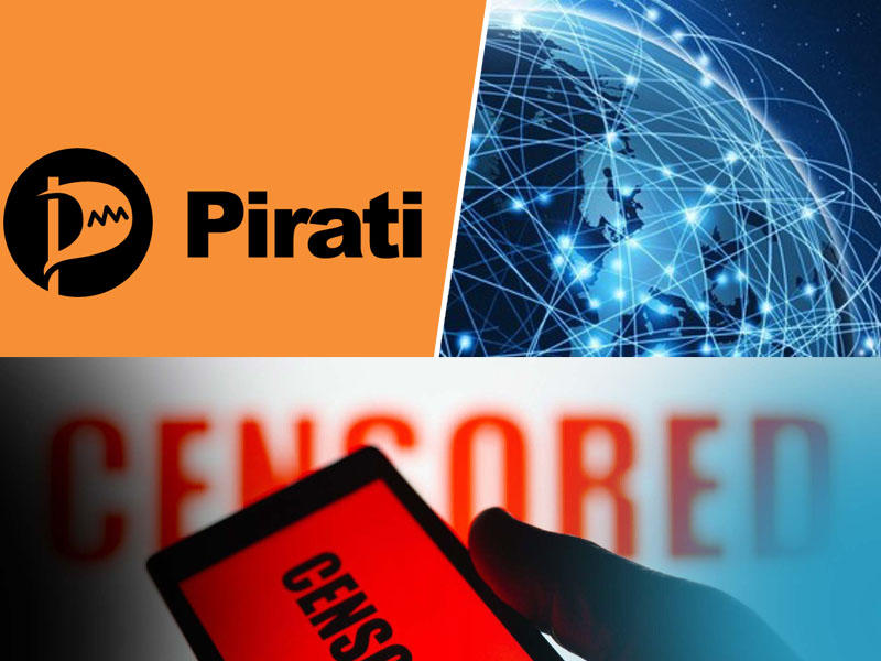 Pirati so proti cenzuri interneta