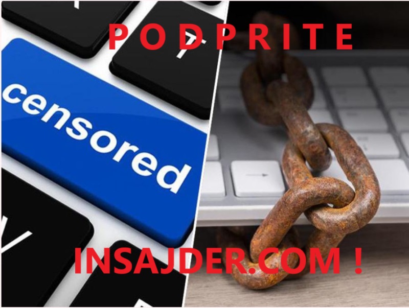 Podprite Insajder.com - toda preko pravega računa!