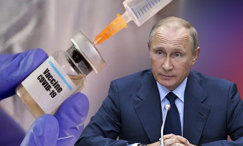 Vladimir Putin in Sputnik V