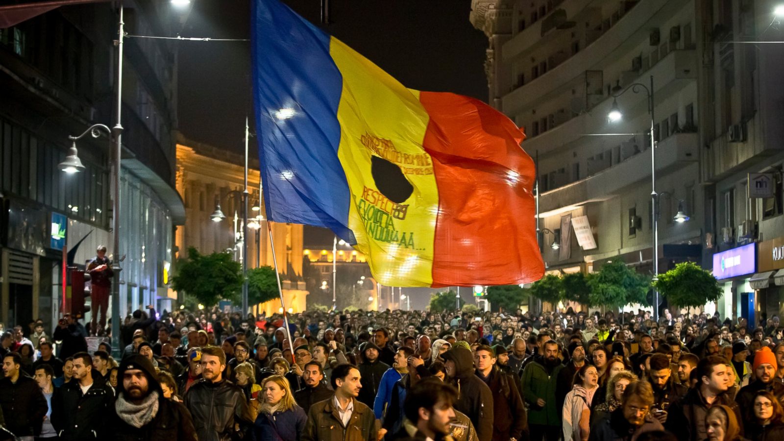 Romunija med protesti