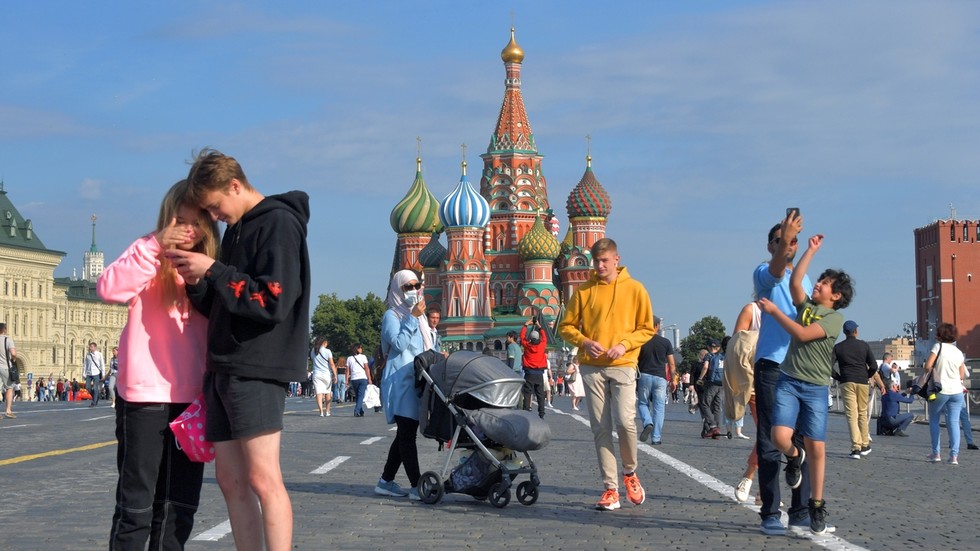 Rusija - tuji turisti  Vir: RT