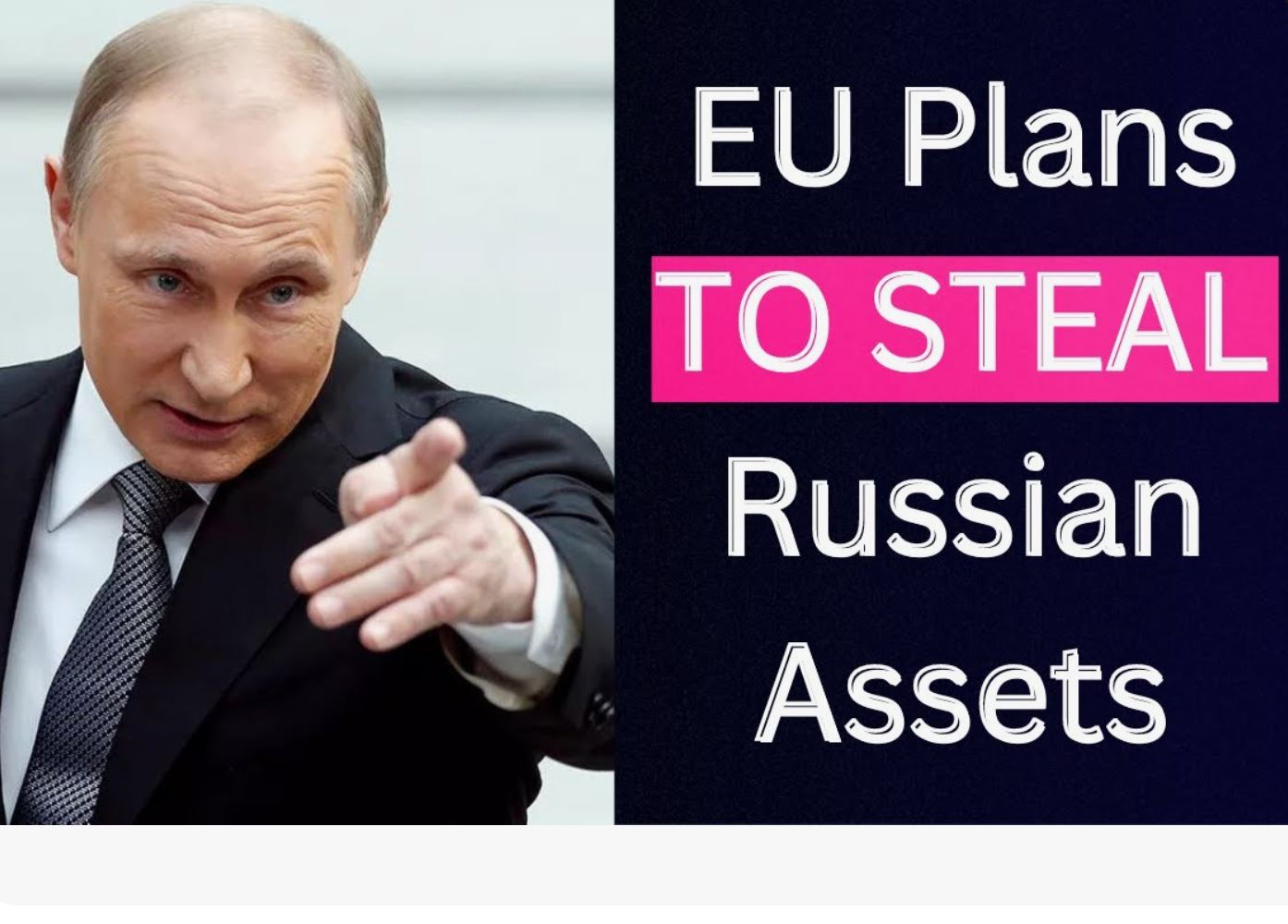 Evropejci bodo s krajo ruskega denarja podrli vse mostove z Rusijo... Evropejci bodo s krajo ruskega denarja podrli vse mostove z Rusijo...