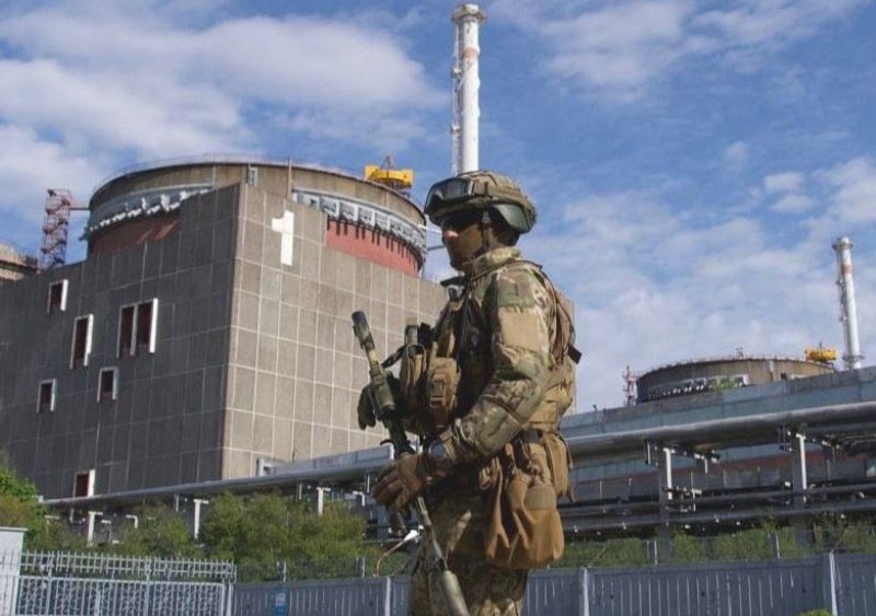 Ruski vojak v Zaporožju