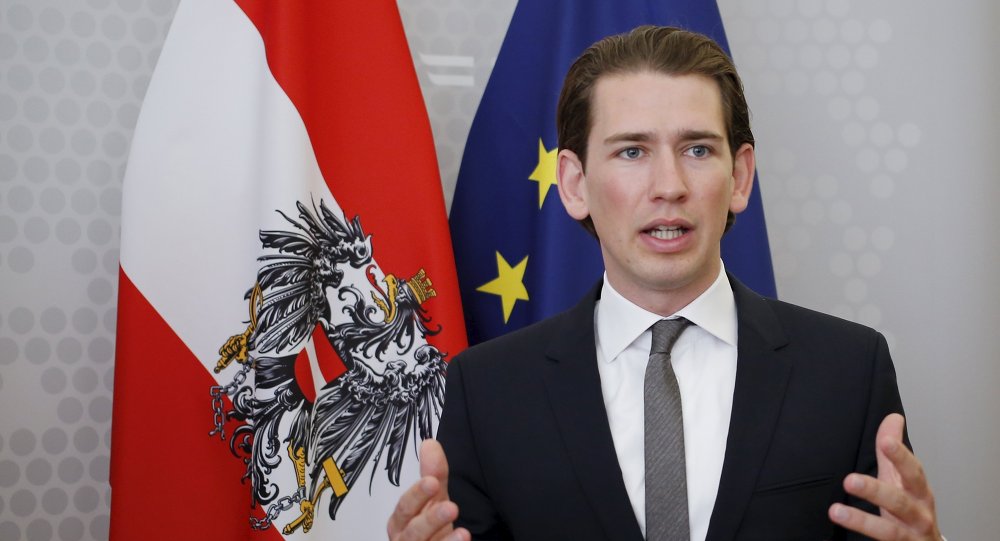 Avstrijski ministrski predsednik Sebastian Kurz