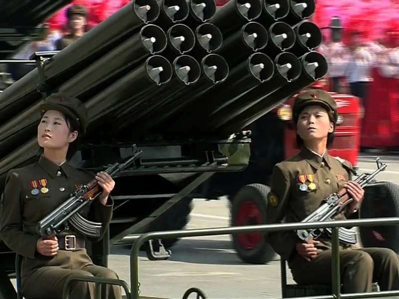 Severna Koreja, vojakinje