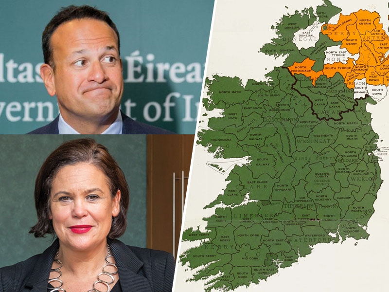 Severna Irska, SinnFein in Varadkar
