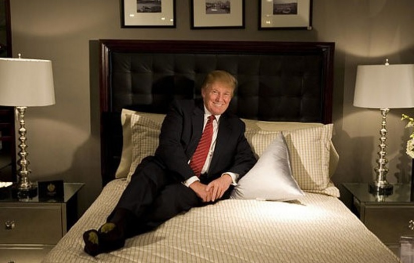 Ameriški predsednik Donald Trump med produktivnim izkoriščanjem "izvršnega časa" 
