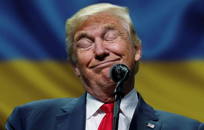 Trump si v resnici "pere roke" Vir: X