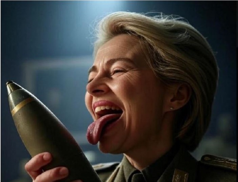 Ursula in njena eksplozivna strast...Vir: X Ursula in njena eksplozivna strast...Vir: X