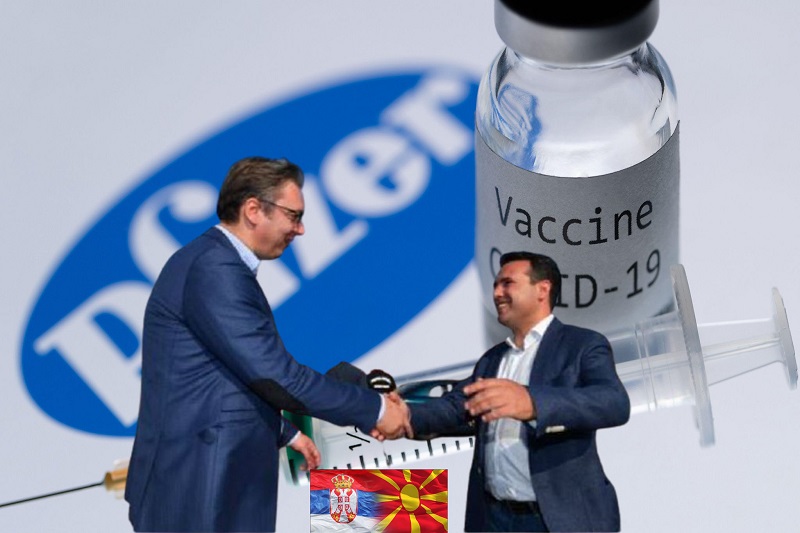 Vučić in Zaev - dogovor o cepivih