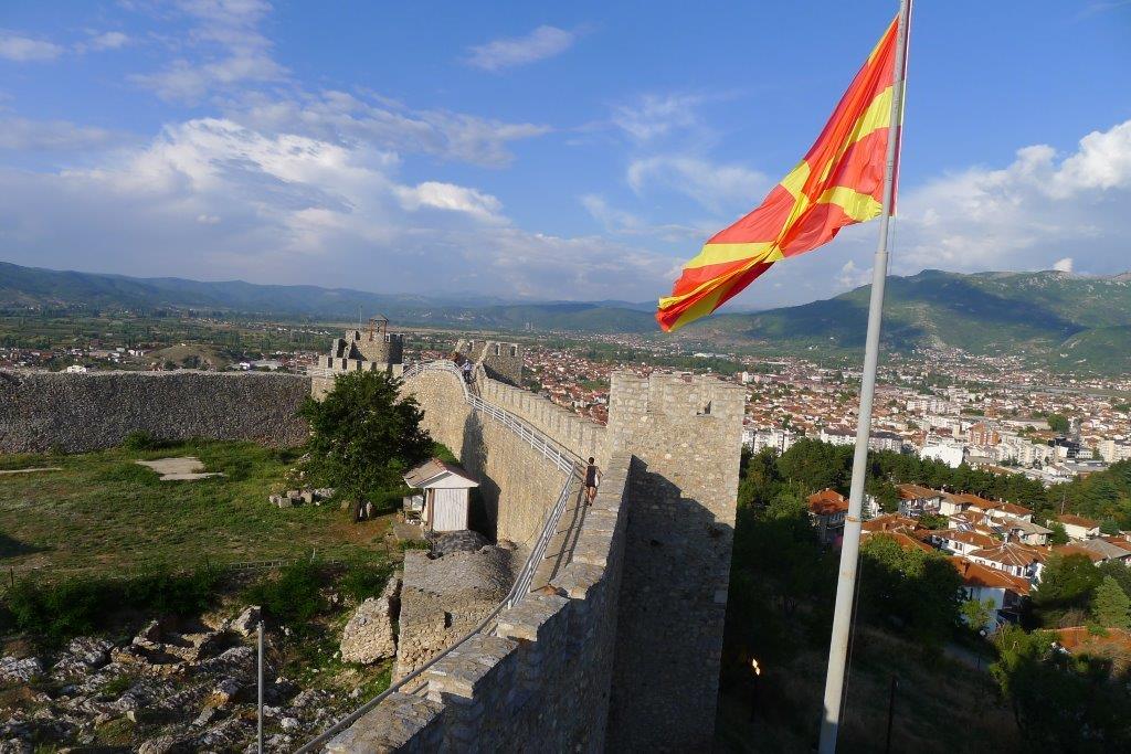 Makedonija - Samuilova trdnjava v Ohridu