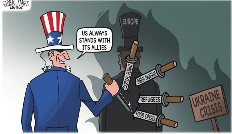 ZDA in EU, kot ju vidi Global Times