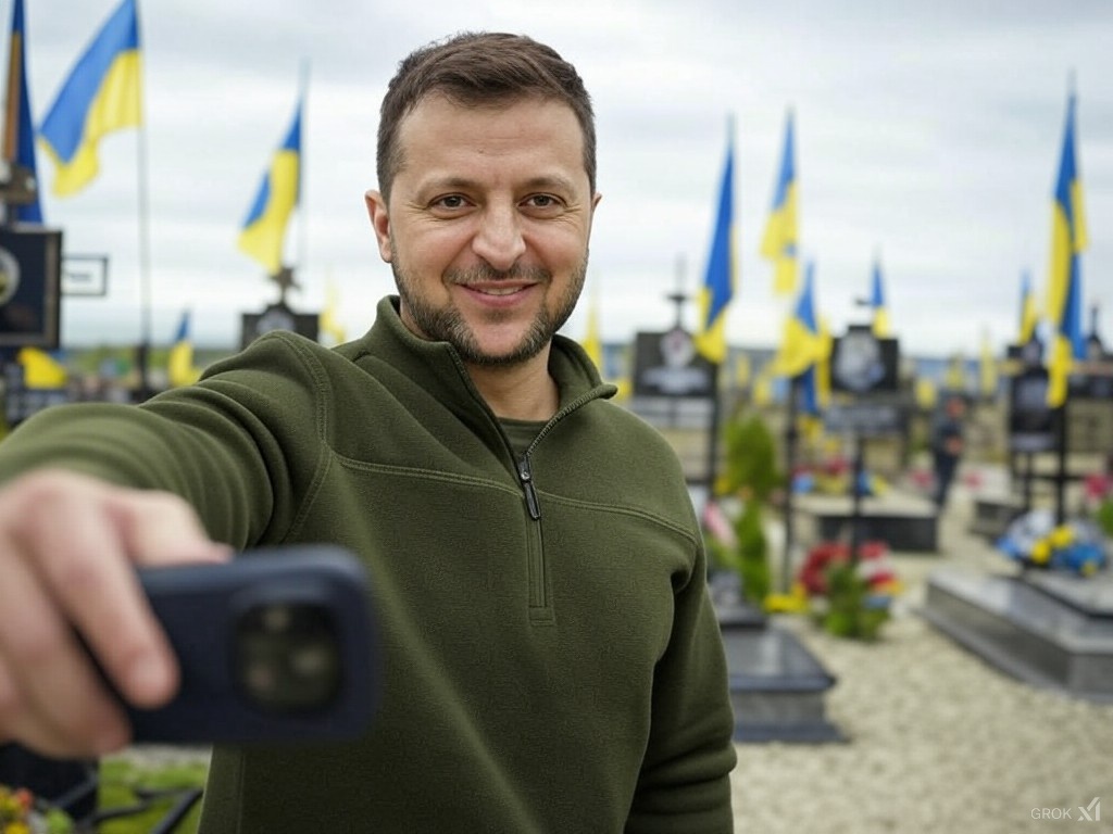 Vladimir Zelenski pred največjim "uspehom" svoje kariere Vir fotomontaže:Grok AI