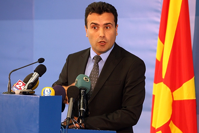 Nekdanji severnomakedonski premier Zoran Zaev