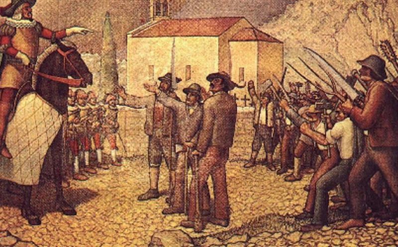 Na današnji dan leta 1713 se je začel veliki tolminski punt, zadnji večji upor slovenski kmetov proti zemljiški gospodi. Vzrok za upor je bilo nezadovoljstvo kmetov zaradi visokih davkov in vseh preostalih težavnih razmer. Veliki tolminski upor je zajel vso Goriško in del Kranjske, zadušili pa so ga s silo poleti istega leta.