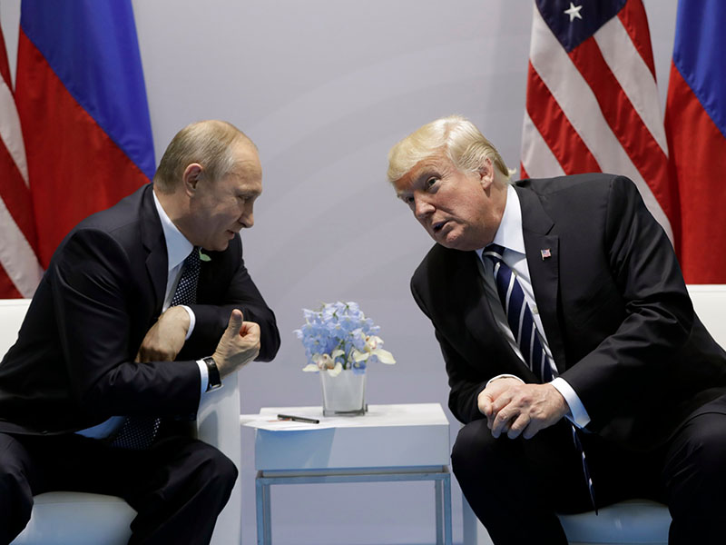 Βλαντιμίρ Πούτιν και Ντόναλντ Τραμπ