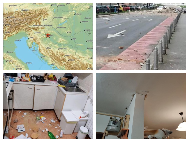 Zagreb - potres