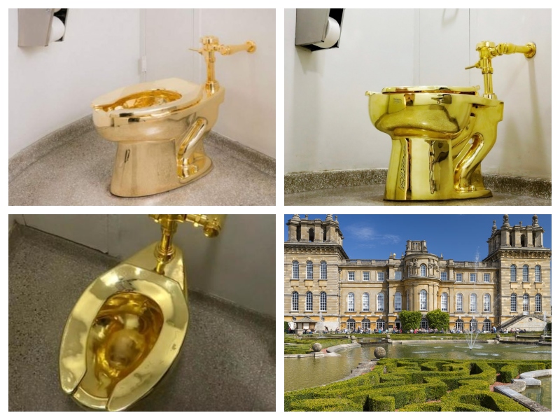 Zlata školjka - palača Blenheim
